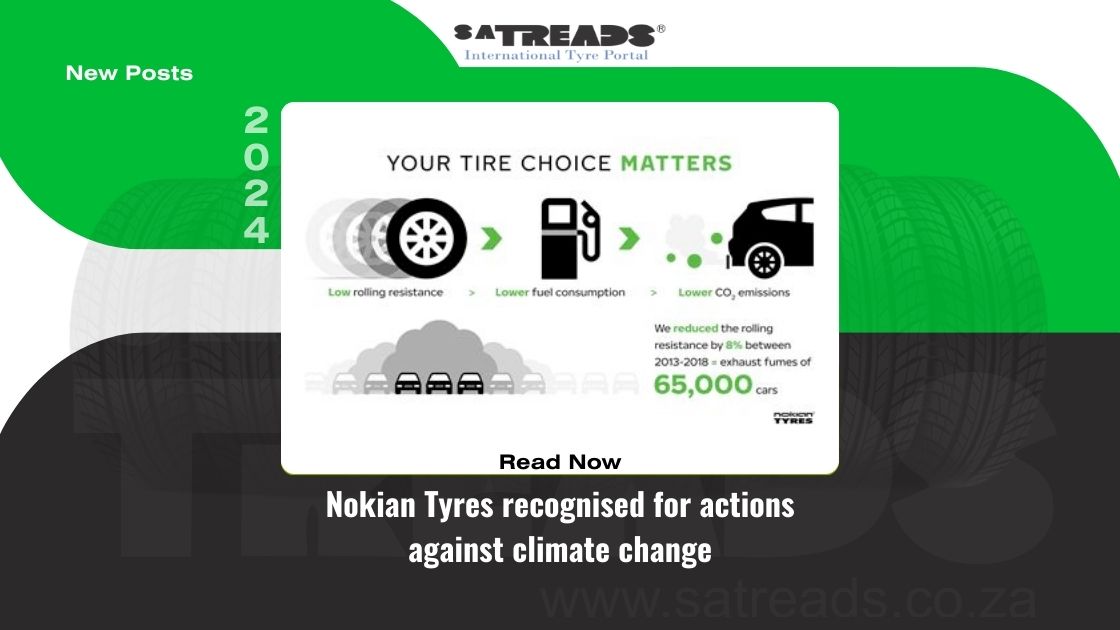 Nokian Tyres recognised for actions against climate change